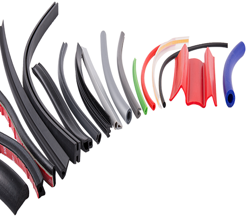 Prodotti in gomma estrusi